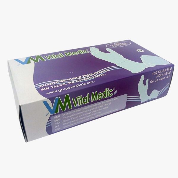 Guante de vinilo Vitalmedic